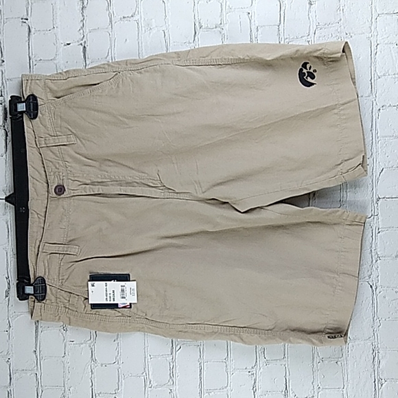 J America sportswear Other - Mens Iowa Hawkeyes NCCA khaki Shorts 34 NWT